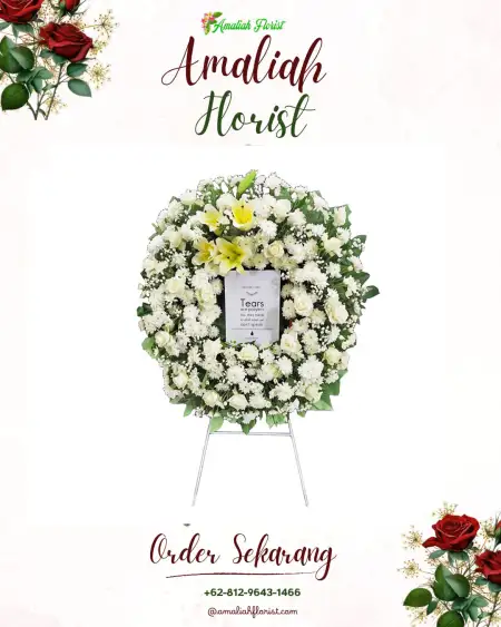 Krans Bunga Duka Menjelutung